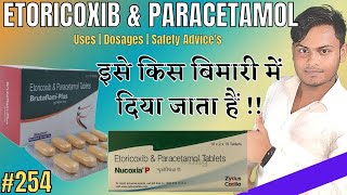 Etoricoxib and paracetamol tablets  Nucoxia p tablet  Etoricoxib amp paracetamol tablets  Etoford p [upl. by Akinimod349]