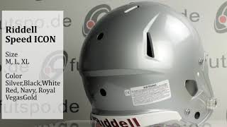 Riddell Speed ICON American Football Helmet [upl. by Annav]