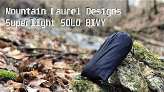 Mountain Laurel Designs MLD SuperLight SOLO BIVY Review [upl. by Ilram]