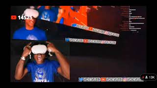 ISHOWSPEED searches himself up in VR TURN YOUR HEADPHONES DOWN [upl. by Gniliem]