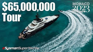 65 Million Superyacht  Full Tour  MY Resilience [upl. by Ahsehat]