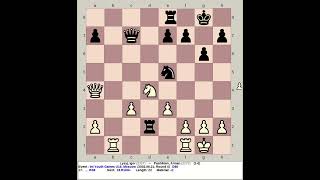 Lysyj Igor vs Pashikian Arman  International Youth Chess Games U16 2002 Moscow Russia [upl. by Roxy6]