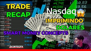 Trade recap NASDAQ 157 ✅  CorteszFx [upl. by Asenev]