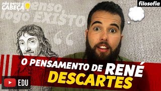 A FILOSOFIA DE RENÉ DESCARTES  prof Paulo Victor  NãoPercaACabeça [upl. by Camala]