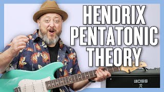 The HENDRIX Pentatonic Theory [upl. by Ayikin]