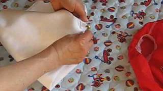 How to Fold Flat Square Cloth Diapers and Use Inside Kidalog Diaper Covers [upl. by Johanna318]