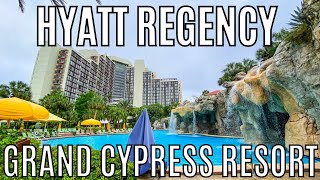 TOUR of the HYATT Regency Grand Cypress RESORT  Standard 2 Double Beds ROOM and HOTEL Tour [upl. by Lyrrehs]