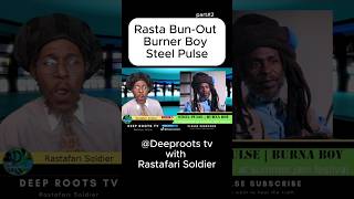 Burner Boy disrespect Steel Pulse Reggae Jams 2024 Germany Deeprootstv SteelPulse RastaBurnerBoy [upl. by Cacie166]