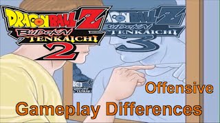 Offensive Gameplay Differences  Tenkaichi Rambles [upl. by Jaehne491]