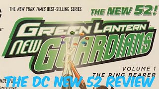 The DC New 52 ReviewGreen Lantern New Guardians Vol1 Review [upl. by Alboran]