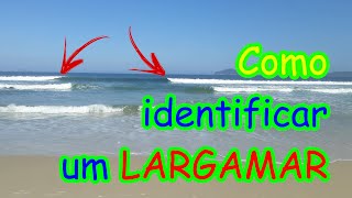 Como identificar LAGAMARES canais para PESCA em PRAIA RASA [upl. by Cate]