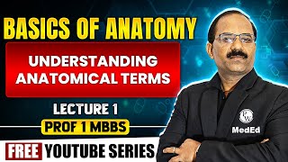 Understanding Anatomical Terms  Basics of Anatomy  Dr Pradeep Pawar [upl. by Emiatej]