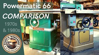 Powermatic 66 Table Saw Parts Comparison [upl. by Danais199]