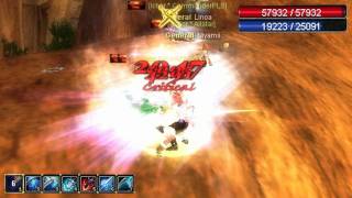 Silkroad PvP 110 Full Farmed Blader vs Egypt 10 Glavie [upl. by Enilehcim]