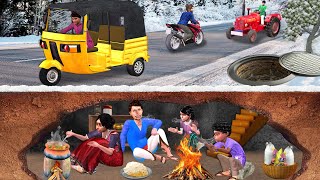 Winter Mei Garib Ka Underground House Road Ke Niche Hindi Kahaniya Hindi Stories Hindi Moral Stories [upl. by Aicener]