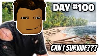 100 days on a deserted island  Gameplay [upl. by Dnarud]