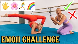 ACRO GYMNASTICS EMOJI CHALLENGE [upl. by Grounds578]