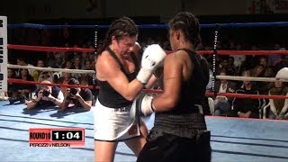 Boxing Teresa Perozzi vs Tori Nelson Rematch Round 10 [upl. by Lanod]