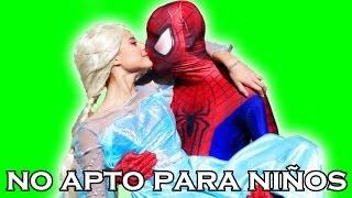 NUNCA Dejes que un Niño Vea estos VIDEOS de SpiderMan y Elsa de Frozen [upl. by Nnaitsirhc]