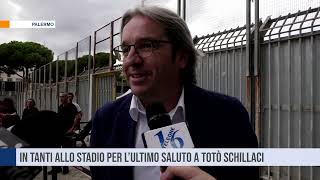 Palermo In tanti allo stadio per l’ultimo saluto a Totò Schillaci [upl. by Koran]