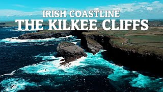 IRISH COASTLINE THE KILKEE CLIFFS 4K [upl. by Seira]