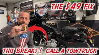 CHANGE THIS IMMEDIATELY  HARLEY DAVIDSON TOURING MOTORCYCLE cyclefanatix harleydavidson [upl. by Annmaria]