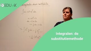 Substitutiemethode bij integralen samengestelde functies  Eduvik [upl. by Cowden694]