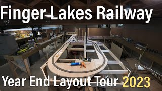 2023 Finger Lakes Railway Layout Tour [upl. by Lonyer]