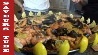 How to make Paella with TV Chef Julien Picamil from quotSaveursquot Dartmouth UK [upl. by Clorinde]