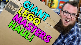 Unboxing Giant LEGO Masters Surprise Haul [upl. by Kohsa]