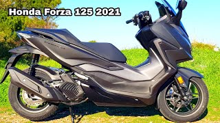 honda forza 125 2021 montage variateur polini embrayage malossi [upl. by Lairea]