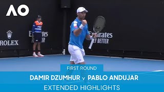 Damir Dzumhur v Pablo Andujar Extended Highlights 1R  Australian Open 2022 [upl. by Sutherland991]