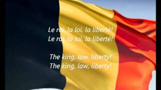 Belgian National Anthem  quotLa Brabançonnequot FRDENLEN [upl. by Stillas]