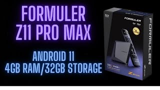 THE FORMULER Z11 PRO MAX BOX IS A HIDDEN GEM ANDROID TV BOX  FULL LIVE REVIEW  RECORD LIVE TV [upl. by Friedly]