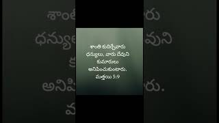 TODAYS BIBLE VERSE 19112024 BIBLE VERSE IN TELUGU 2024 shorts telugu [upl. by Peace]