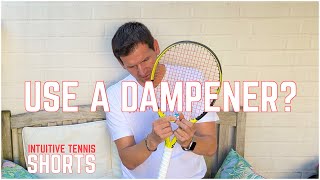 The Best Tennis Dampener that Very Little Money Can Buy Homemade DIY Tennis Dampener [upl. by Silbahc]