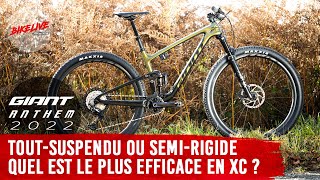 Un VTT toutsuspendu estil aussi efficace quun VTT semirigide en xc compétition [upl. by Engle]