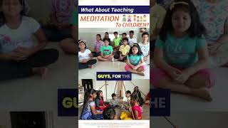 quotCan Kids Meditate Effortless Way to Teach Themquot patriji shorts pmcusa [upl. by Anerdna]