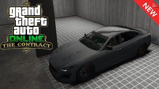 Lampadati Cinquemila  DLC Car Customization  GTA 5 Online The Contract [upl. by Jepson249]