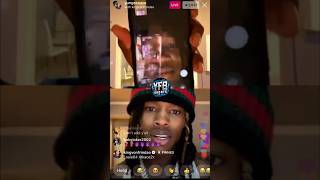 KSOO Tells King Von He Has More Bodies Then Him Not Knowing Yungeen Ace Is On Ig Live🤣 kingvon [upl. by Lasyrc]