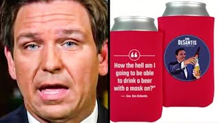 DESPERATE Ron DeSantis Sells Ugly Merch [upl. by Enirroc]