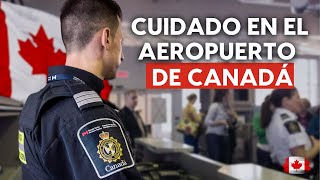 ERRORES DEL INMIGRANTE al llegar al AEROPUERTO de Canadá [upl. by Hartzel]