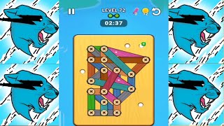 wood screw puzzle level 72 [upl. by Ztnahc]