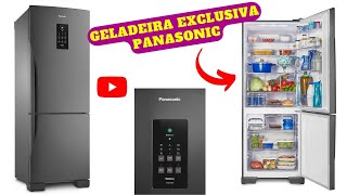 ESTE LANÇAMENTO É EXCEPCIONAL  Geladeira Exclusiva Panasonic Frost Free 425L Titânio  NRBB53PV3T [upl. by Yelsnia650]