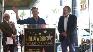 Rupert Friend speaking at Mandy Patinkins Walk of Fame Ceremony [upl. by Narol]