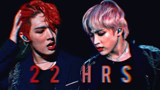 ateez ● rap line — ❝22 hrs❞ FMV [upl. by Romonda543]