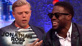 Rob Becketts Baby Carrying Comparison Has Kevin Hart in Stitches  The Jonathan Ross Show [upl. by Louanna458]