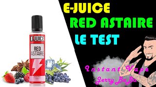 Instant Vape  ELiquid 🌟 Red Astaire🌟 le meilleur fruité frais sur le marché [upl. by Esirahc]