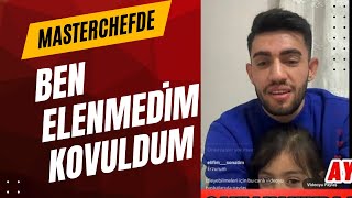 MASTERCHEFDEN ELENEN AYAZ GERÇEĞİ İTİRAF ETTİ BENİ KOVDULAR HERKES ŞOK OLDU TÜM GERÇEKLER ORTADA [upl. by Carmita]