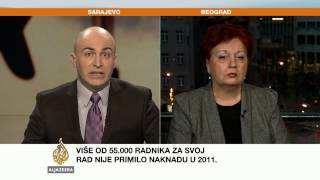 Radojka Nikolić o radu na crno u Srbiji  Al Jazeera Balkans [upl. by Redmer]